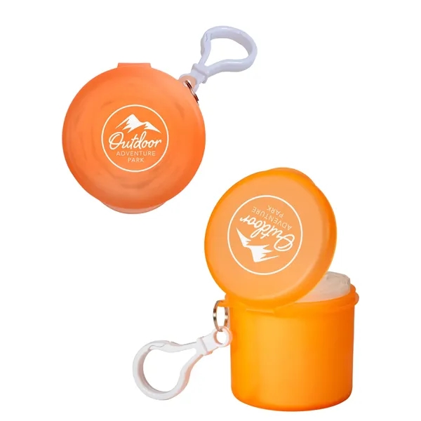 Poncho In Carabiner Case - Poncho In Carabiner Case - Image 2 of 3