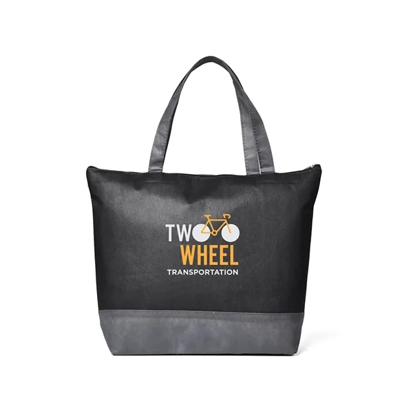 Prime Line. Hexagon Pattern Non-Woven Cooler Tote Bag. - Prime Line. Hexagon Pattern Non-Woven Cooler Tote Bag. - Image 0 of 1