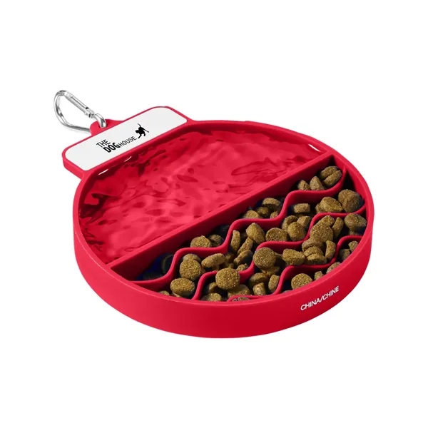 Travel Pet Feeder Suction Mat - Travel Pet Feeder Suction Mat - Image 1 of 3