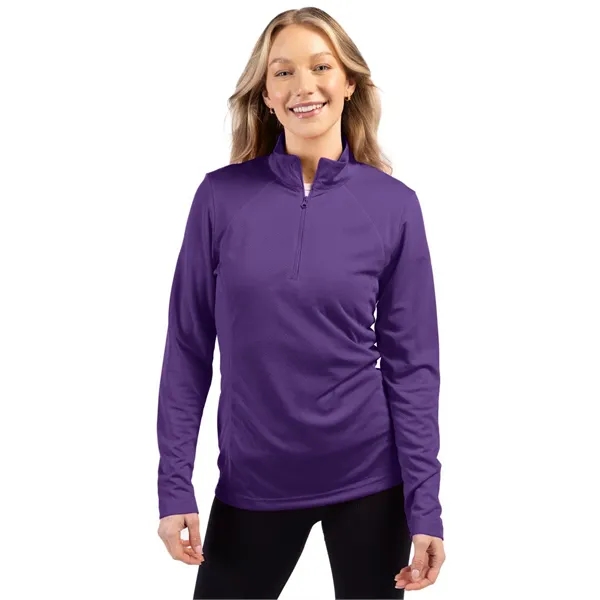 Clique Ice Pique Womens Half Zip Tech Pullover - Clique Ice Pique Womens Half Zip Tech Pullover - Image 9 of 15