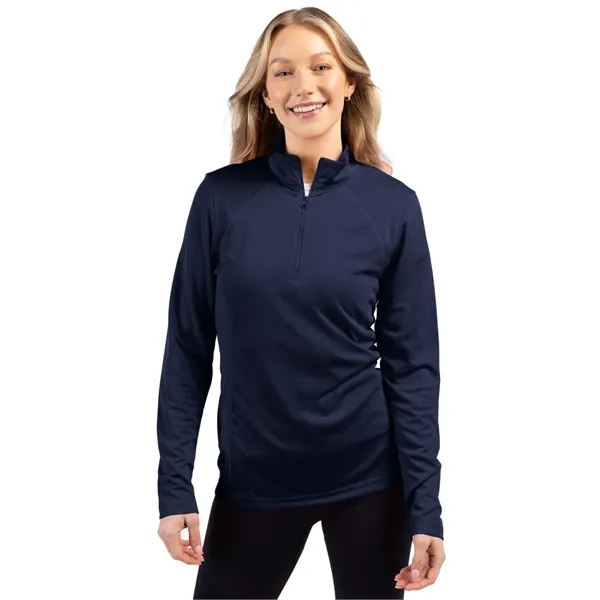 Clique Ice Pique Womens Half Zip Tech Pullover - Clique Ice Pique Womens Half Zip Tech Pullover - Image 10 of 15