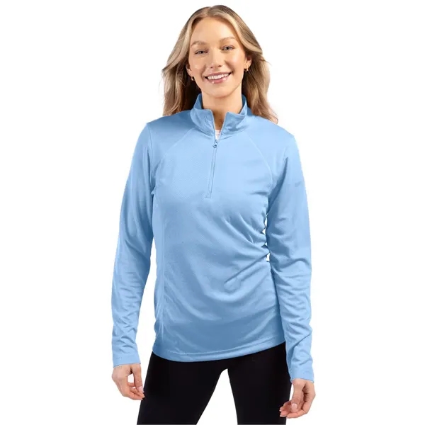 Clique Ice Pique Womens Half Zip Tech Pullover - Clique Ice Pique Womens Half Zip Tech Pullover - Image 11 of 15