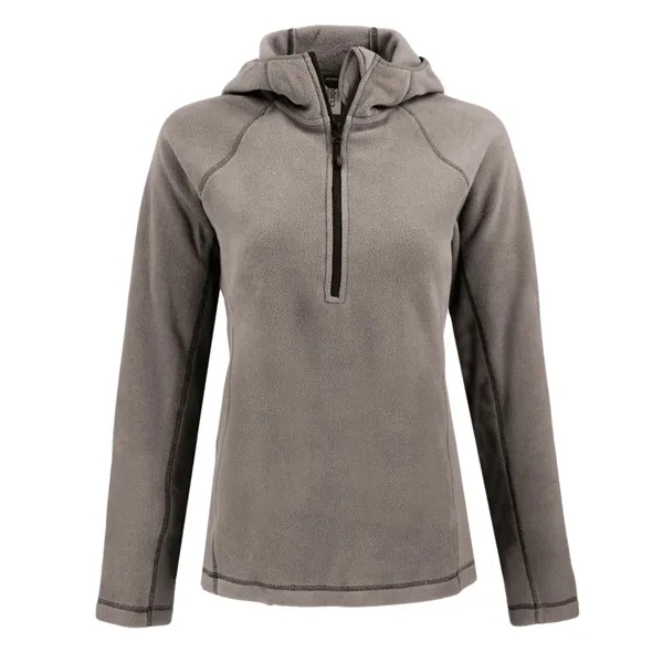 Clique Powder Recycled Fleece Womens Half Zip Sweatshirt