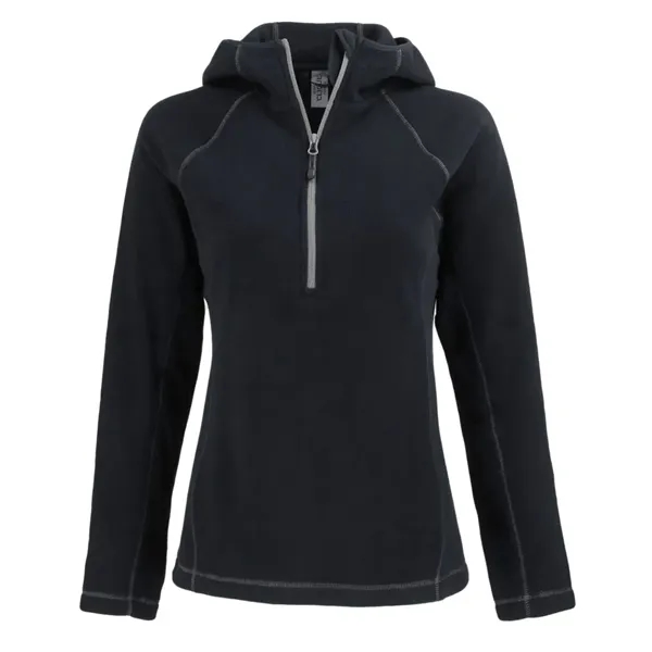 Clique Powder Recycled Fleece Womens Half Zip Sweatshirt