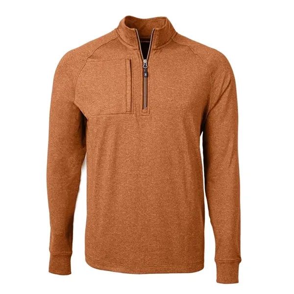 Cutter & Buck Adapt Eco Knit Heather Mens Quarter Zip Pul... - Cutter & Buck Adapt Eco Knit Heather Mens Quarter Zip Pul... - Image 10 of 21