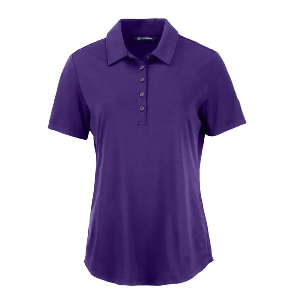 Cutter & Buck Coastline Epic Comfort Recycled Womens Polo - Cutter & Buck Coastline Epic Comfort Recycled Womens Polo - Image 15 of 33
