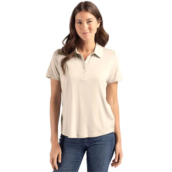 Cutter & Buck Coastline Epic Comfort Recycled Womens Polo - Cutter & Buck Coastline Epic Comfort Recycled Womens Polo - Image 30 of 33