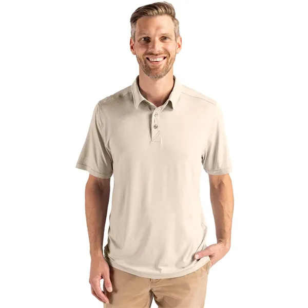 Cutter & Buck Coastline Epic Comfort Recycled Mens Polo - Cutter & Buck Coastline Epic Comfort Recycled Mens Polo - Image 38 of 39