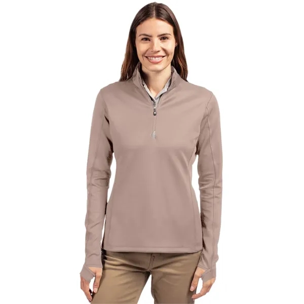 Cutter & Buck Traverse Stretch Eco Quarter Zip Womens Pul... - Cutter & Buck Traverse Stretch Eco Quarter Zip Womens Pul... - Image 23 of 24