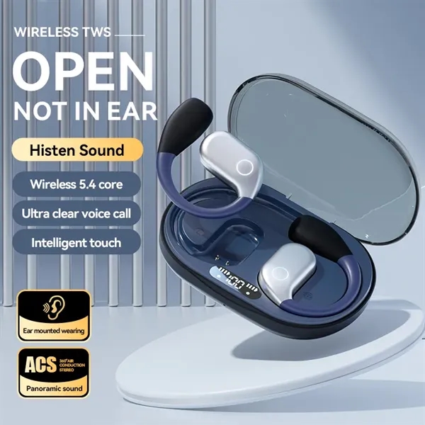 Bluetooth Earbuds Wireless Headphones Open Ear Buds - Bluetooth Earbuds Wireless Headphones Open Ear Buds - Image 5 of 13