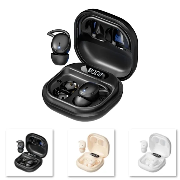 Sleep Wireless TWS Earbuds with Silicone Ear Caps - Sleep Wireless TWS Earbuds with Silicone Ear Caps - Image 0 of 17