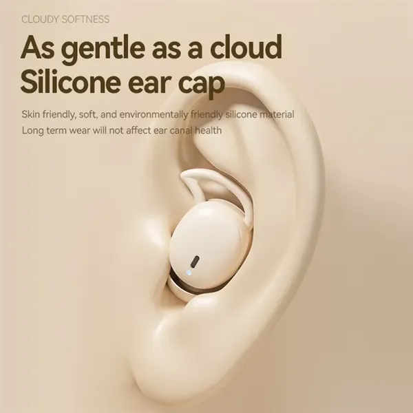 Sleep Wireless TWS Earbuds with Silicone Ear Caps - Sleep Wireless TWS Earbuds with Silicone Ear Caps - Image 9 of 17