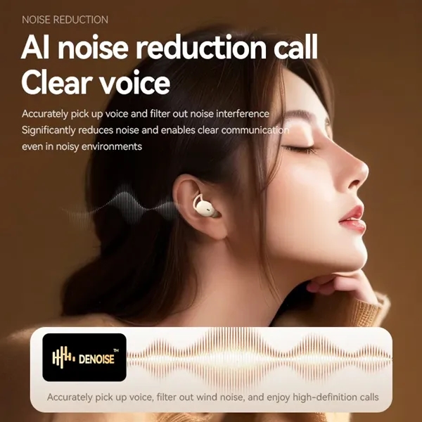 Sleep Wireless TWS Earbuds with Silicone Ear Caps - Sleep Wireless TWS Earbuds with Silicone Ear Caps - Image 17 of 17
