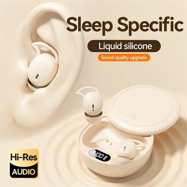 Sleep - Specific Wireless TWS Earbuds with Silicone Caps - Sleep - Specific Wireless TWS Earbuds with Silicone Caps - Image 2 of 16