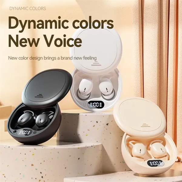 Sleep - Specific Wireless TWS Earbuds with Silicone Caps - Sleep - Specific Wireless TWS Earbuds with Silicone Caps - Image 14 of 16