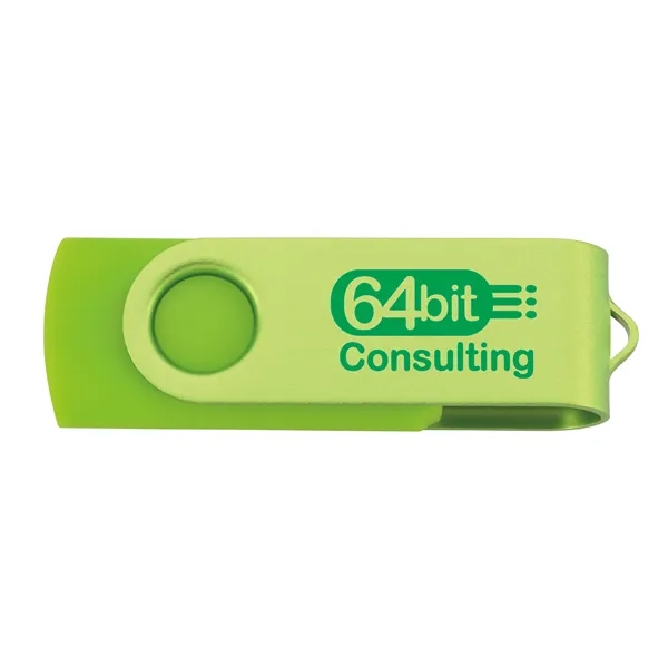Universal Source® 4 GB Two Tone Folding USB 2.0 Flash Drive - Universal Source® 4 GB Two Tone Folding USB 2.0 Flash Drive - Image 6 of 8