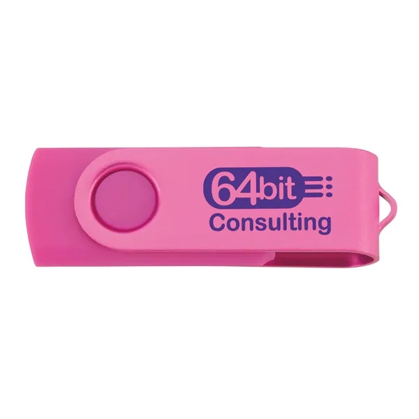 Universal Source® 4 GB Two Tone Folding USB 2.0 Flash Drive - Universal Source® 4 GB Two Tone Folding USB 2.0 Flash Drive - Image 8 of 8