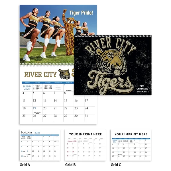 Triumph® Calendars Small Quantity Custom - Spiral Calendar - Triumph® Calendars Small Quantity Custom - Spiral Calendar - Image 2 of 2