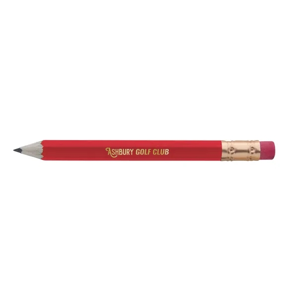 Hex Golf Pencil with Eraser - Hex Golf Pencil with Eraser - Image 8 of 8