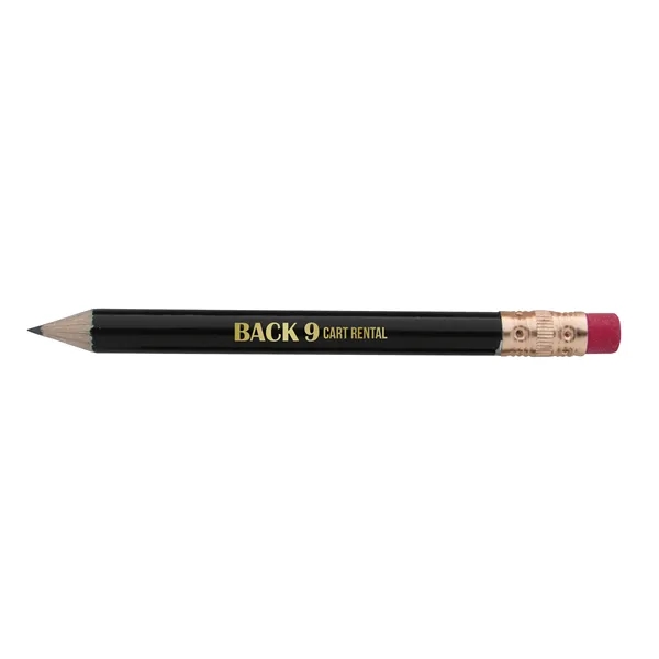 Round Golf Pencil with Eraser - Round Golf Pencil with Eraser - Image 6 of 10