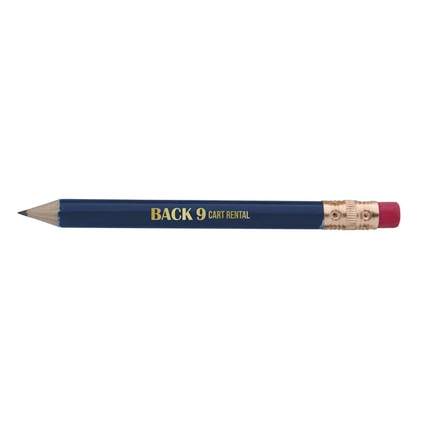Round Golf Pencil with Eraser - Round Golf Pencil with Eraser - Image 7 of 10