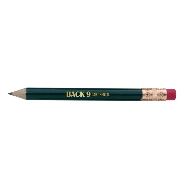 Round Golf Pencil with Eraser - Round Golf Pencil with Eraser - Image 8 of 10