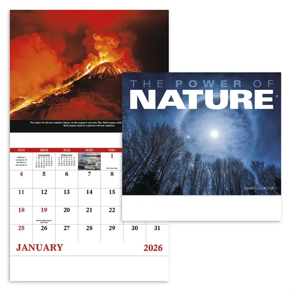 Good Value™ The Power of Nature - Stapled Calendar - Good Value™ The Power of Nature - Stapled Calendar - Image 1 of 31
