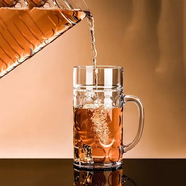 20oz Polycarbonate Beer Mug - Reusable Drinkware - 20oz Polycarbonate Beer Mug - Reusable Drinkware - Image 2 of 3