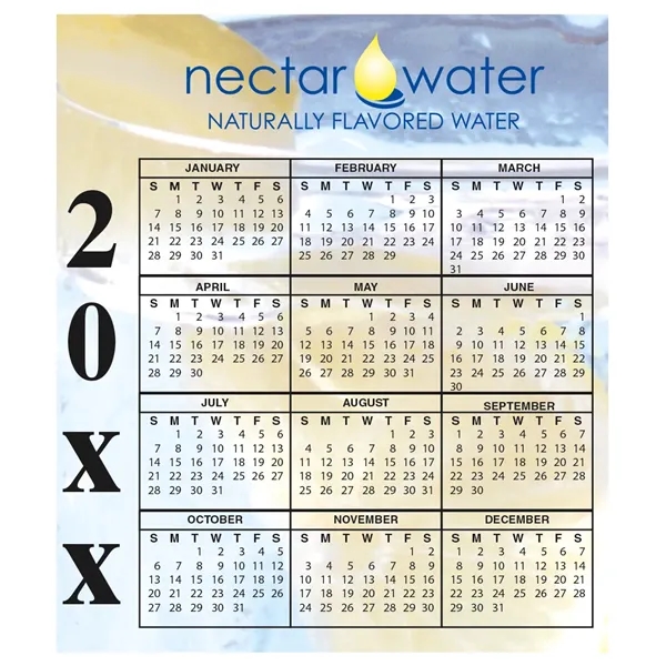 Good Value™ 20 Mil Calendar Magnet - Good Value™ 20 Mil Calendar Magnet - Image 2 of 2