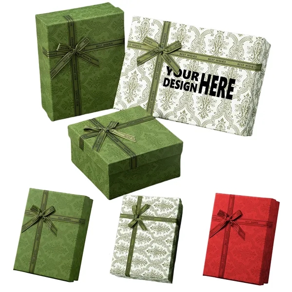 Ribbon Tied Gift Box - Ribbon Tied Gift Box - Image 0 of 7