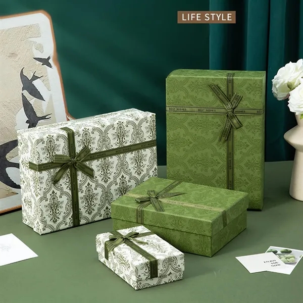 Ribbon Tied Gift Box - Ribbon Tied Gift Box - Image 2 of 7
