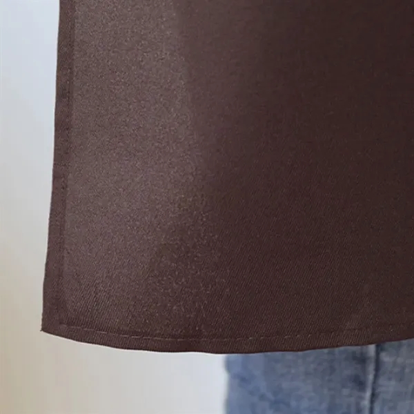 Customizable Kitchen Apron with Pocket Cooking Uniform - Customizable Kitchen Apron with Pocket Cooking Uniform - Image 4 of 5