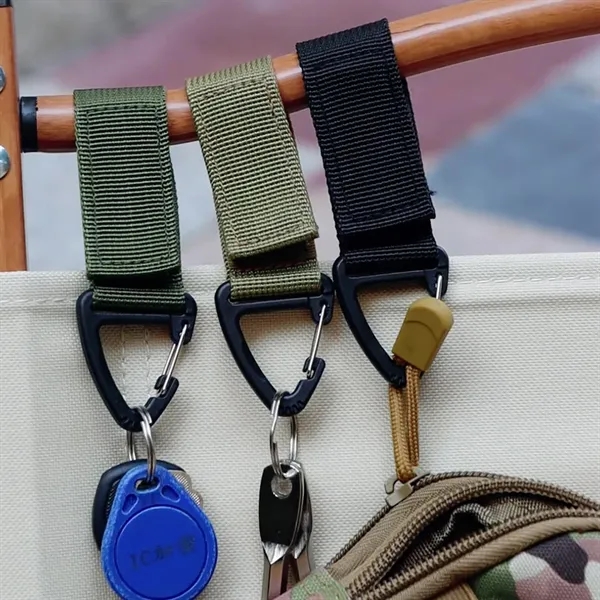 Outdoor Multifunctional Nylon Webbing Backpack Buckle - Outdoor Multifunctional Nylon Webbing Backpack Buckle - Image 3 of 8