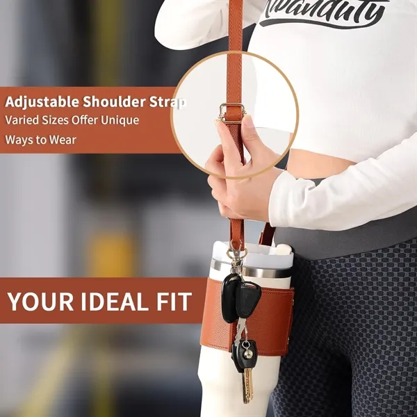 Water Bottle Holder with Strap - Water Bottle Holder with Strap - Image 3 of 6