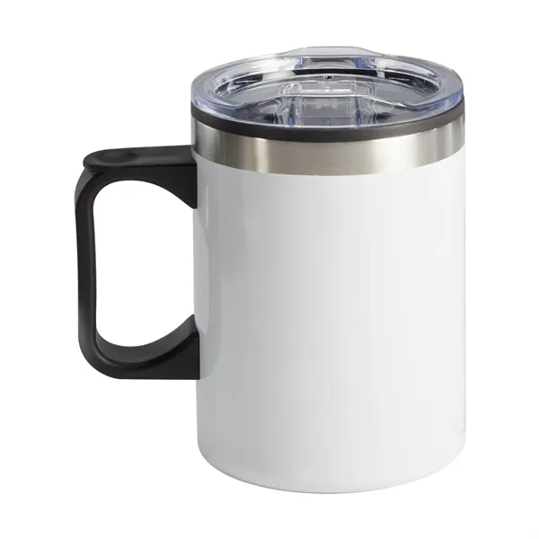 On The Go 14 oz Stainless Steel Travel Mug with Lid - On The Go 14 oz Stainless Steel Travel Mug with Lid - Image 2 of 2
