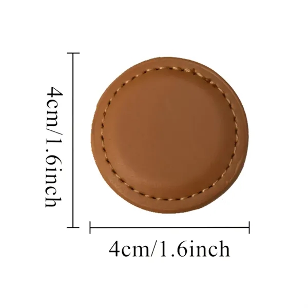 Leather Magnetic Golf Ball Label - Leather Magnetic Golf Ball Label - Image 1 of 4