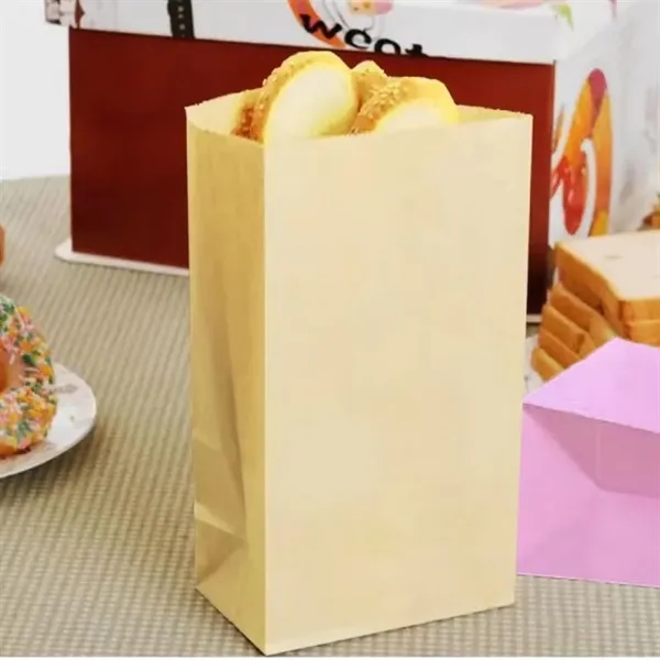 Macaron color Reusable Kraft Paper Party Favor  Bag - Macaron color Reusable Kraft Paper Party Favor  Bag - Image 3 of 4