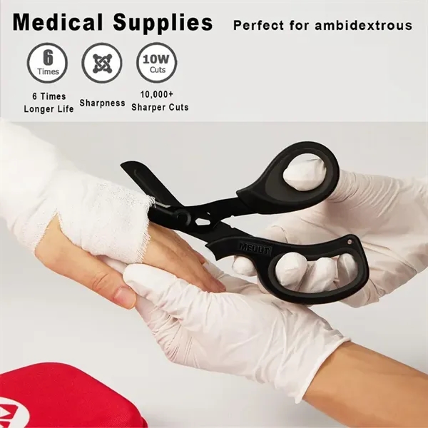 Medical Trauma Scissors Gauze Bandage Shear - Medical Trauma Scissors Gauze Bandage Shear - Image 2 of 3