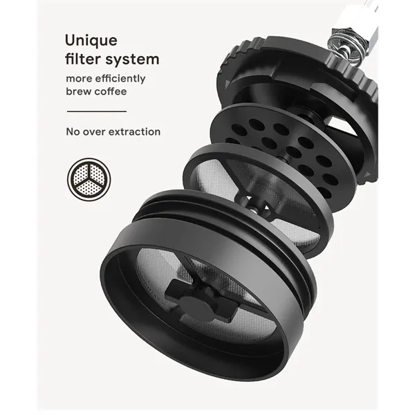 Portable French Press Coffee Maker - Portable French Press Coffee Maker - Image 3 of 12