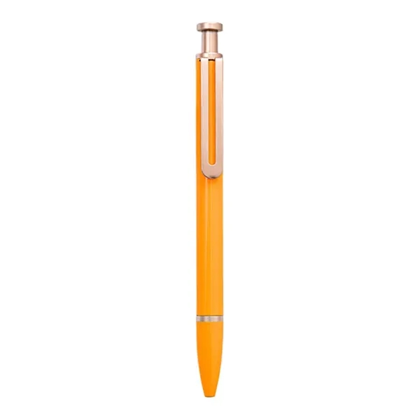 Metal Push Ballpoint Pen - Metal Push Ballpoint Pen - Image 1 of 5