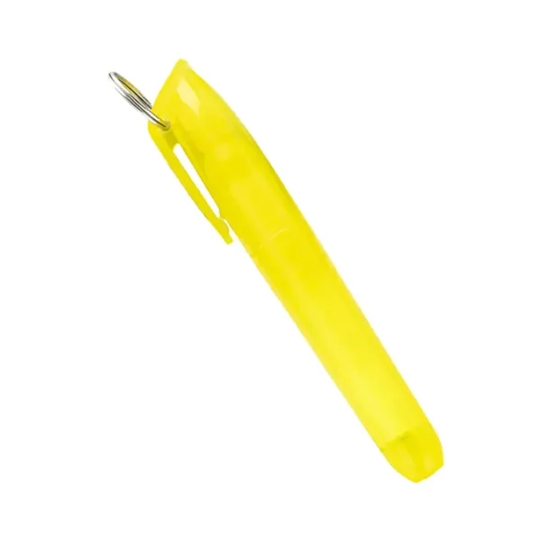 Flourscent Pen With Keyring - Flourscent Pen With Keyring - Image 6 of 7