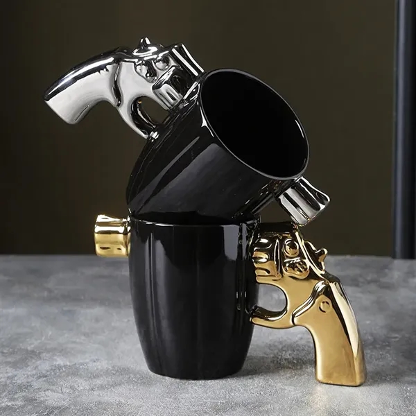Gun-shaped Coffee Mug - Gun-shaped Coffee Mug - Image 1 of 6