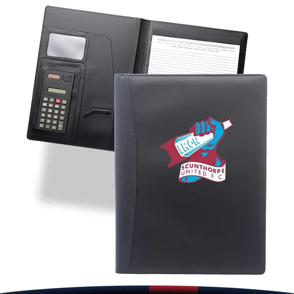 Akoc Calculator Leather Portfolios - Akoc Calculator Leather Portfolios - Image 0 of 3