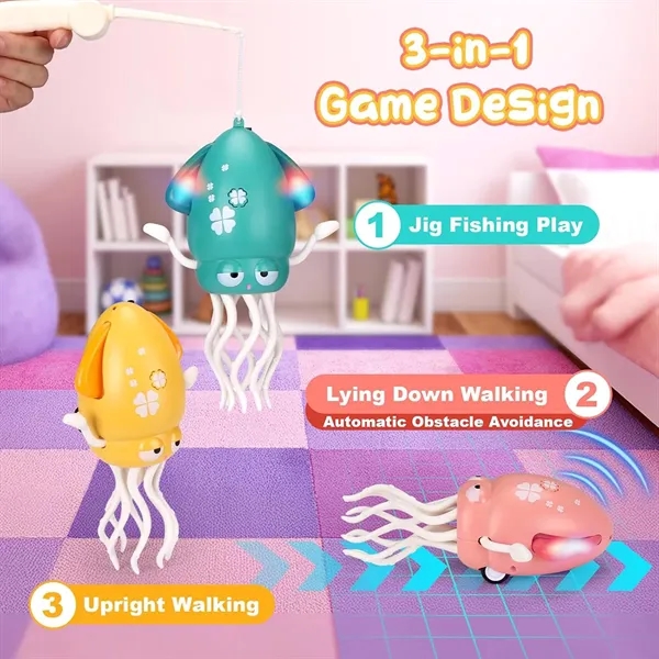 Dancing Baby Electric Crawling Octopus Toy - Dancing Baby Electric Crawling Octopus Toy - Image 3 of 3