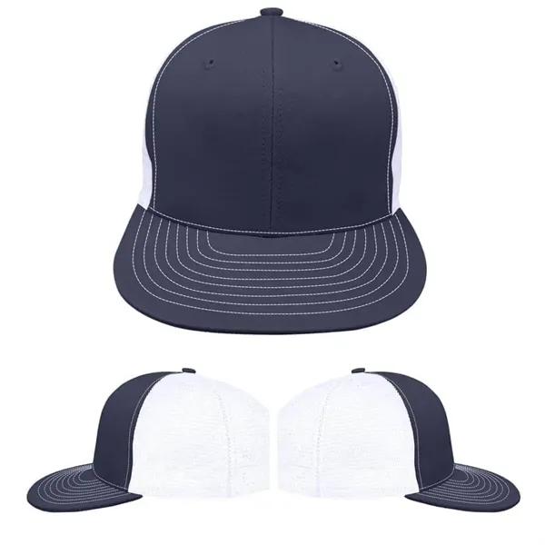 VB7TL White Meshback Snapback Hat - VB7TL White Meshback Snapback Hat - Image 3 of 3