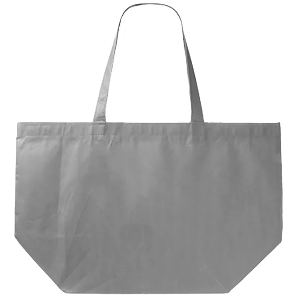 Non-woven promotional budget Tote Bag W/ Gusset (20"x13"x8") - Non-woven promotional budget Tote Bag W/ Gusset (20"x13"x8") - Image 15 of 15