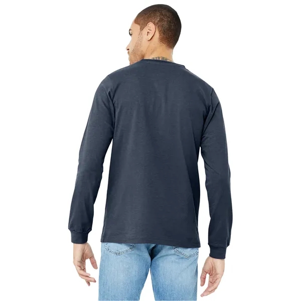 BELLA+CANVAS Unisex Heather CVC Long Sleeve Tee - BELLA+CANVAS Unisex Heather CVC Long Sleeve Tee - Image 16 of 145