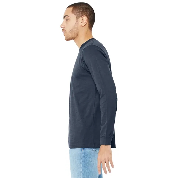 BELLA+CANVAS Unisex Heather CVC Long Sleeve Tee - BELLA+CANVAS Unisex Heather CVC Long Sleeve Tee - Image 17 of 145