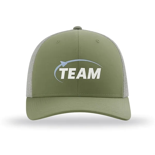 Richardson FLEX Trucker Hat w/Leather Patch or Embroidery - Richardson FLEX Trucker Hat w/Leather Patch or Embroidery - Image 1 of 14