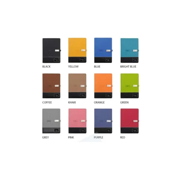 Multifunctional Notebook with Built-in Power Bank - Multifunctional Notebook with Built-in Power Bank - Image 7 of 7